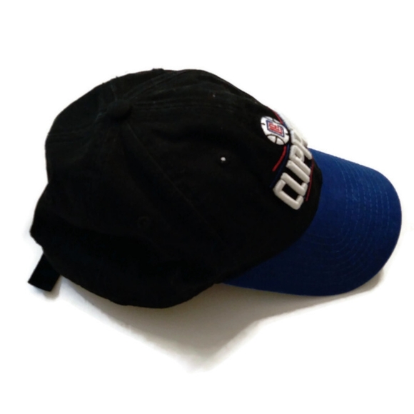 New Era 9Twenty Los Angeles Clippers Disressed Adjustable Strapback Dad Cap - Picture 3 of 8